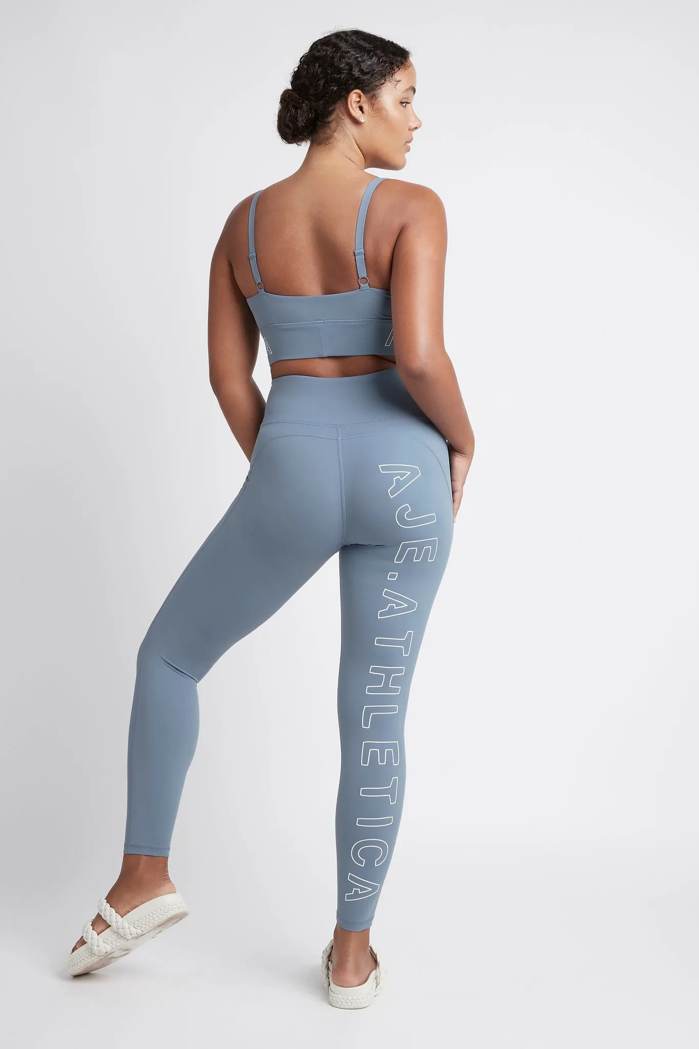 High Rise Logo Full Length Legging 206