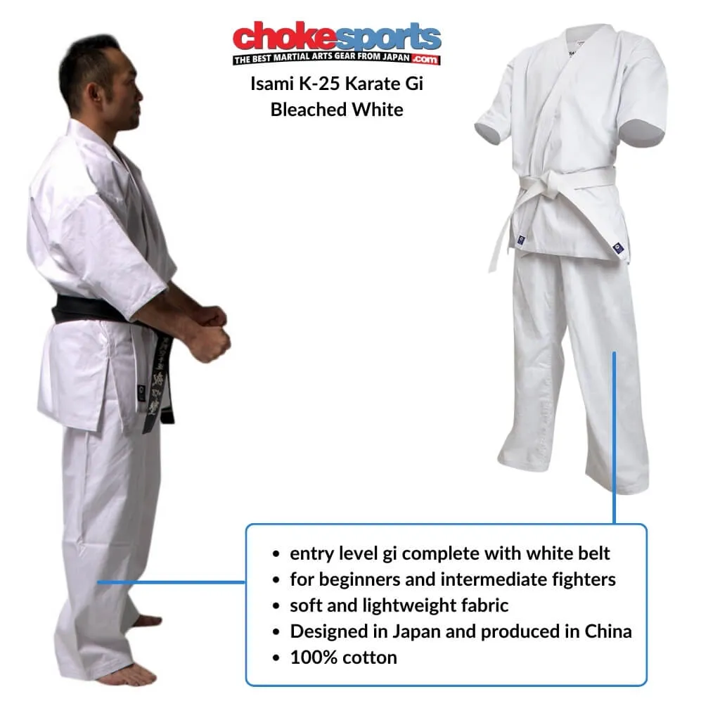 Isami Karate Gi White