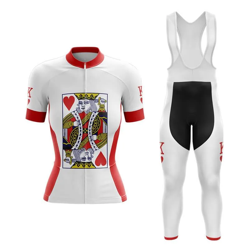 King Playing Cards (KING-HEART) Club Cycling Kit