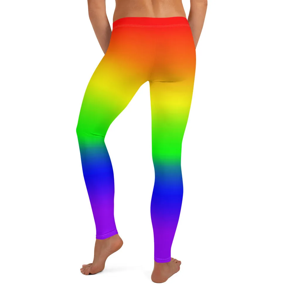 LGBTQ Pride Women's Leggings Yoga Pants - Ombre