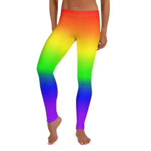 LGBTQ Pride Women's Leggings Yoga Pants - Ombre