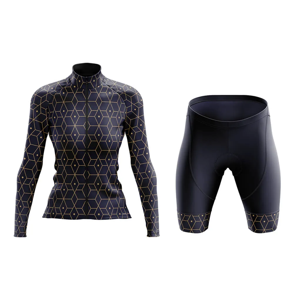 Luxury (V6) (Black) Club Cycling Kit