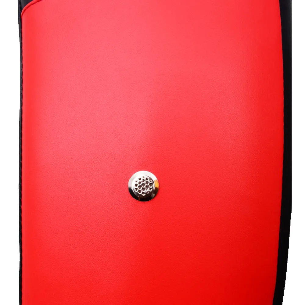 MAR-208F | Black Red Jumbo Curved Strike Shield