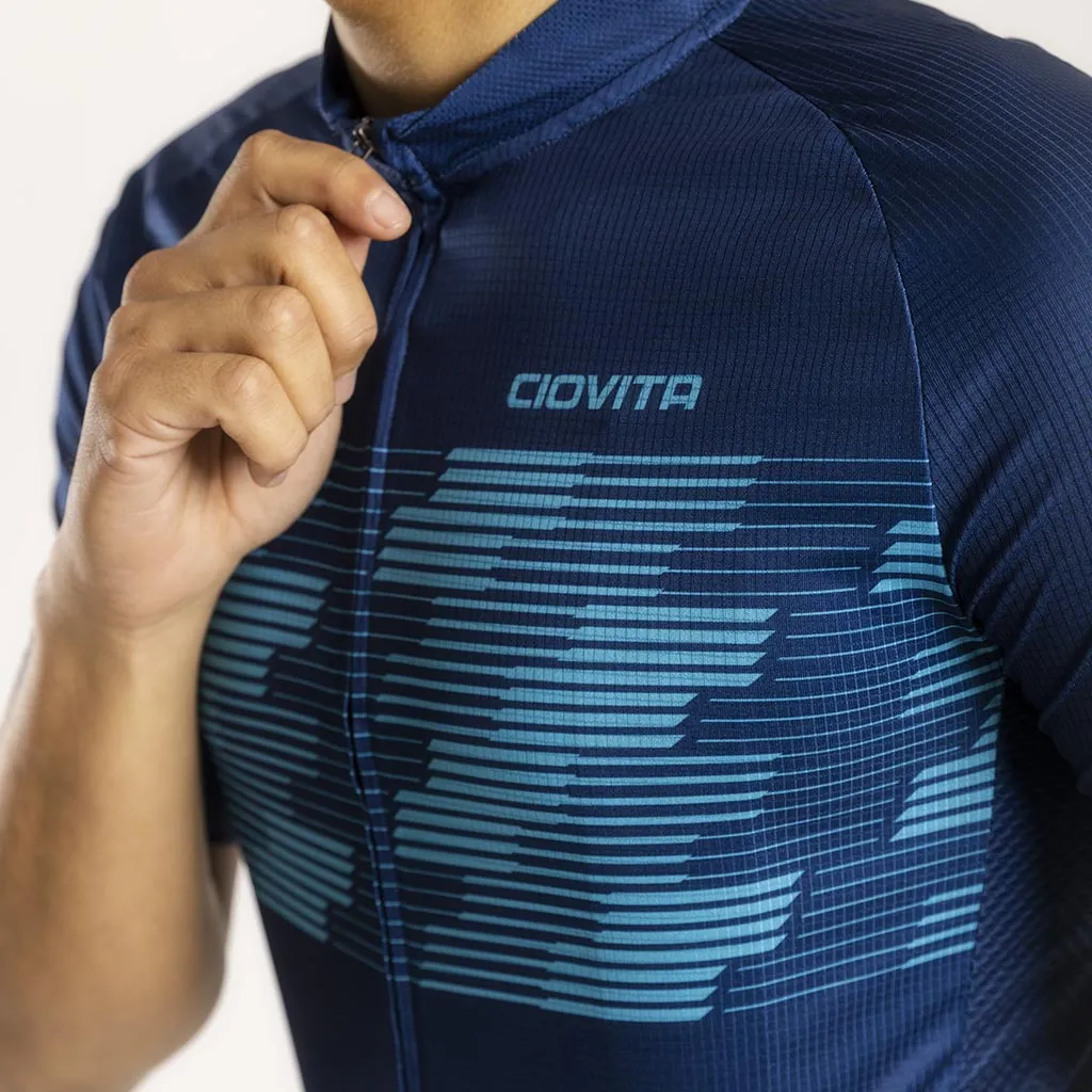 Men's Etape Sport Fit Jersey (Navy)