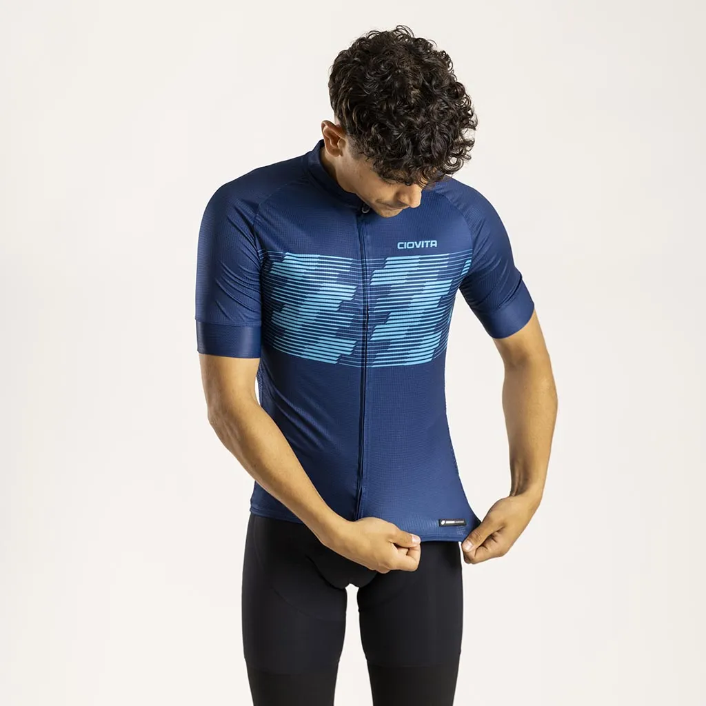 Men's Etape Sport Fit Jersey (Navy)