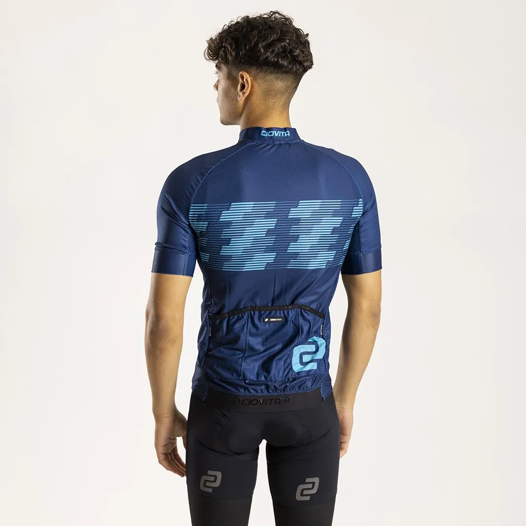 Men's Etape Sport Fit Jersey (Navy)