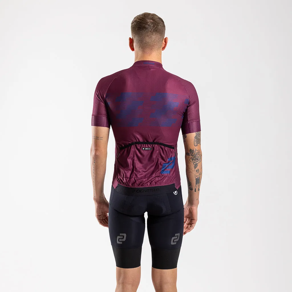 Men's Etape Sport Fit Jersey (Rhubarb)