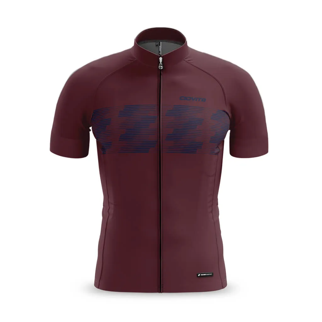 Men's Etape Sport Fit Jersey (Rhubarb)