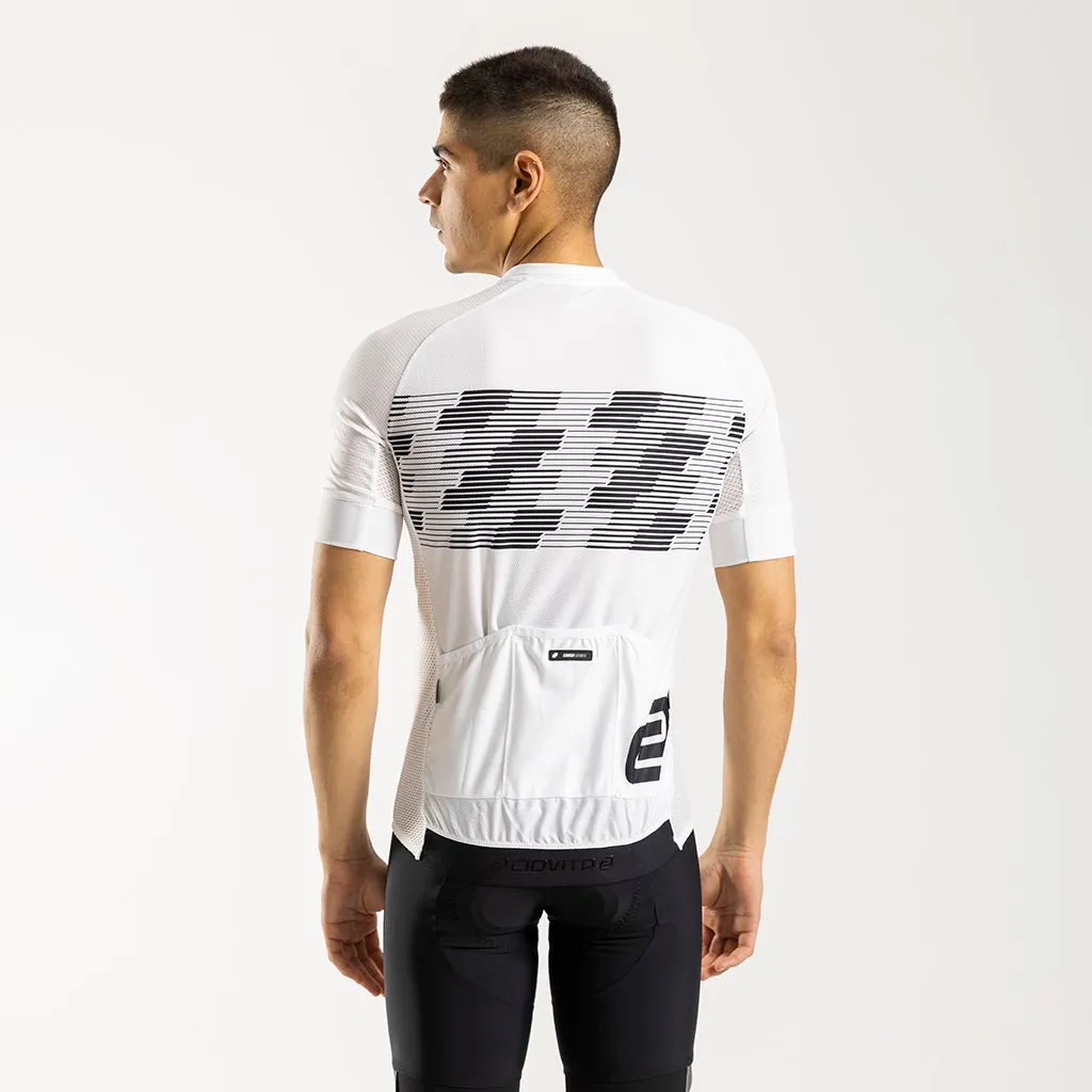 Men's Etape Sport Fit Jersey (White)