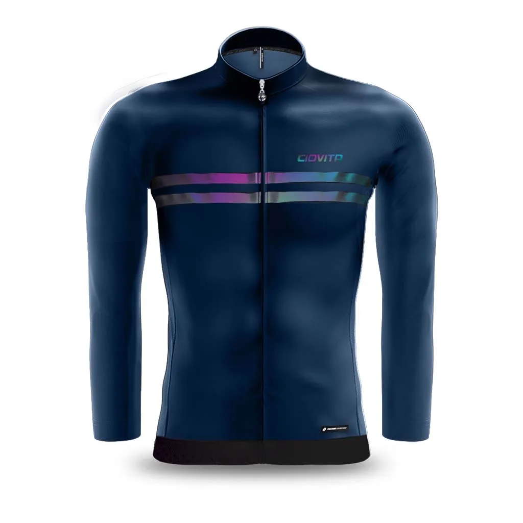 Men's Faro Long Sleeve Jersey (Navy)