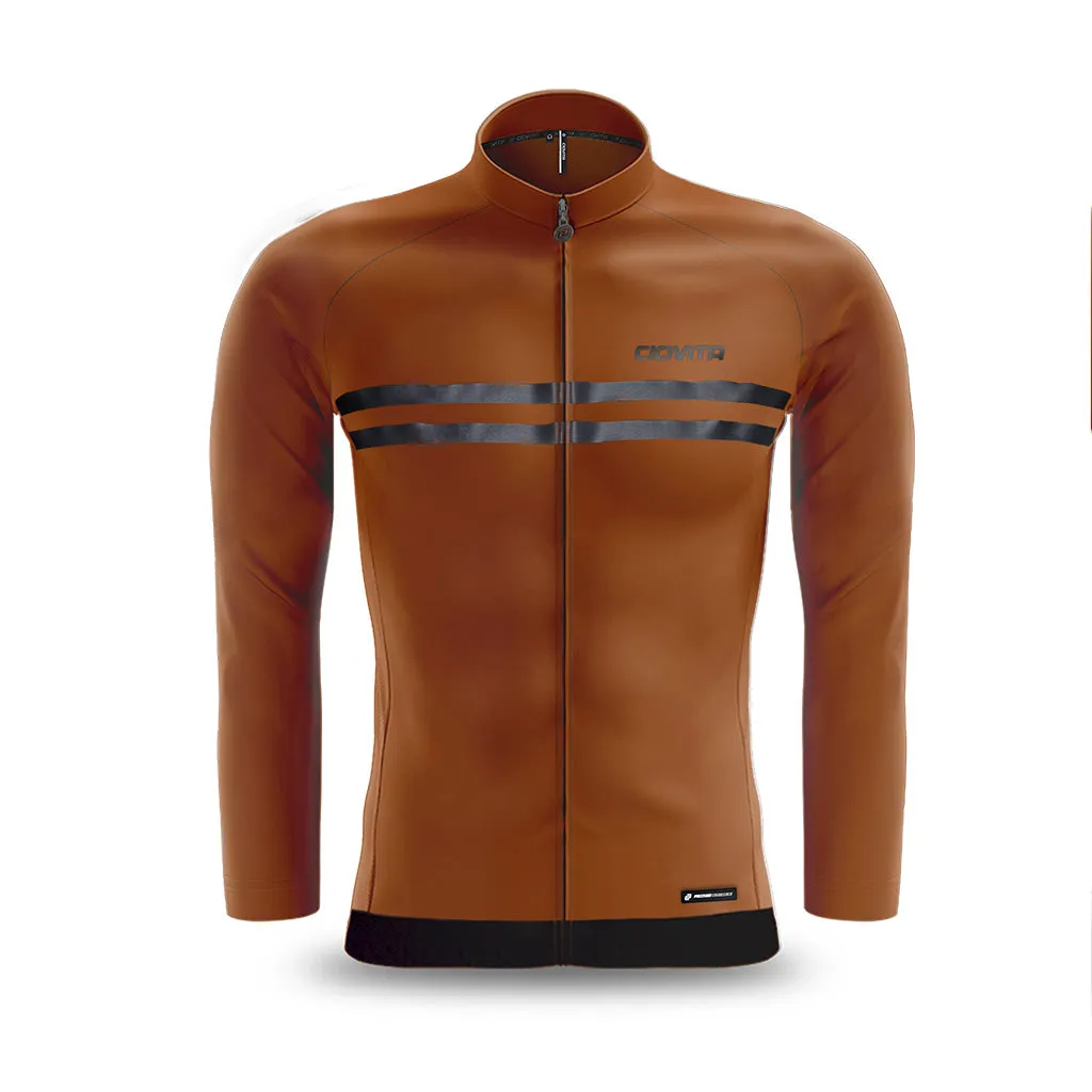 Men's Faro Long Sleeve Jersey (Rust)