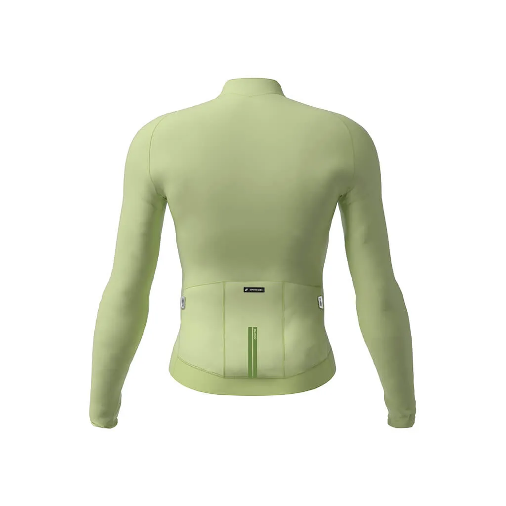 Men's Faro Long Sleeve Race Fit 2.0 Jersey (Lime)