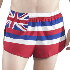 Men's Flag 1" Elite Split Shorts [G-I] - Hawaii