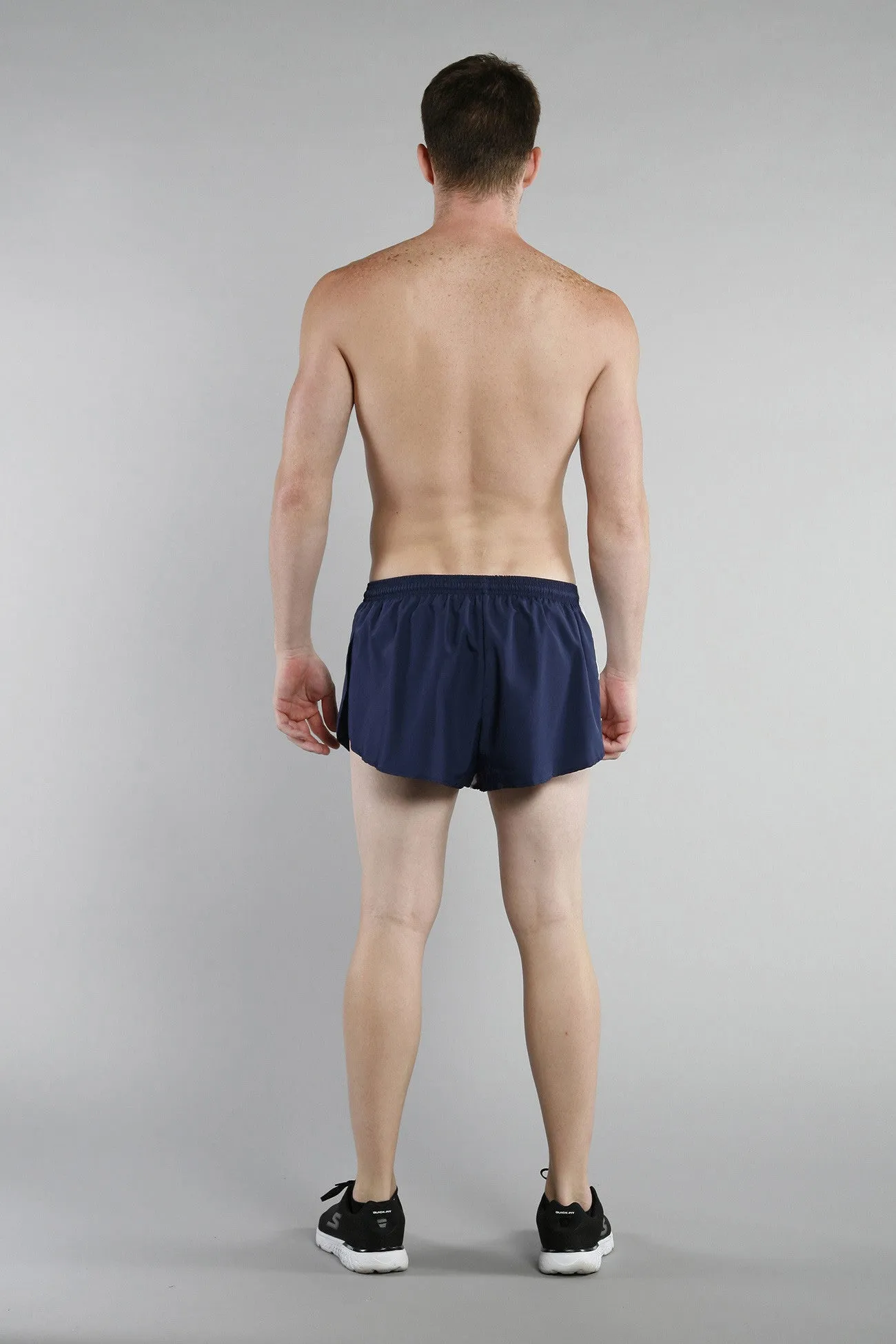 Men's Flag 1" Elite Split Shorts [O-R] - Rhode Island