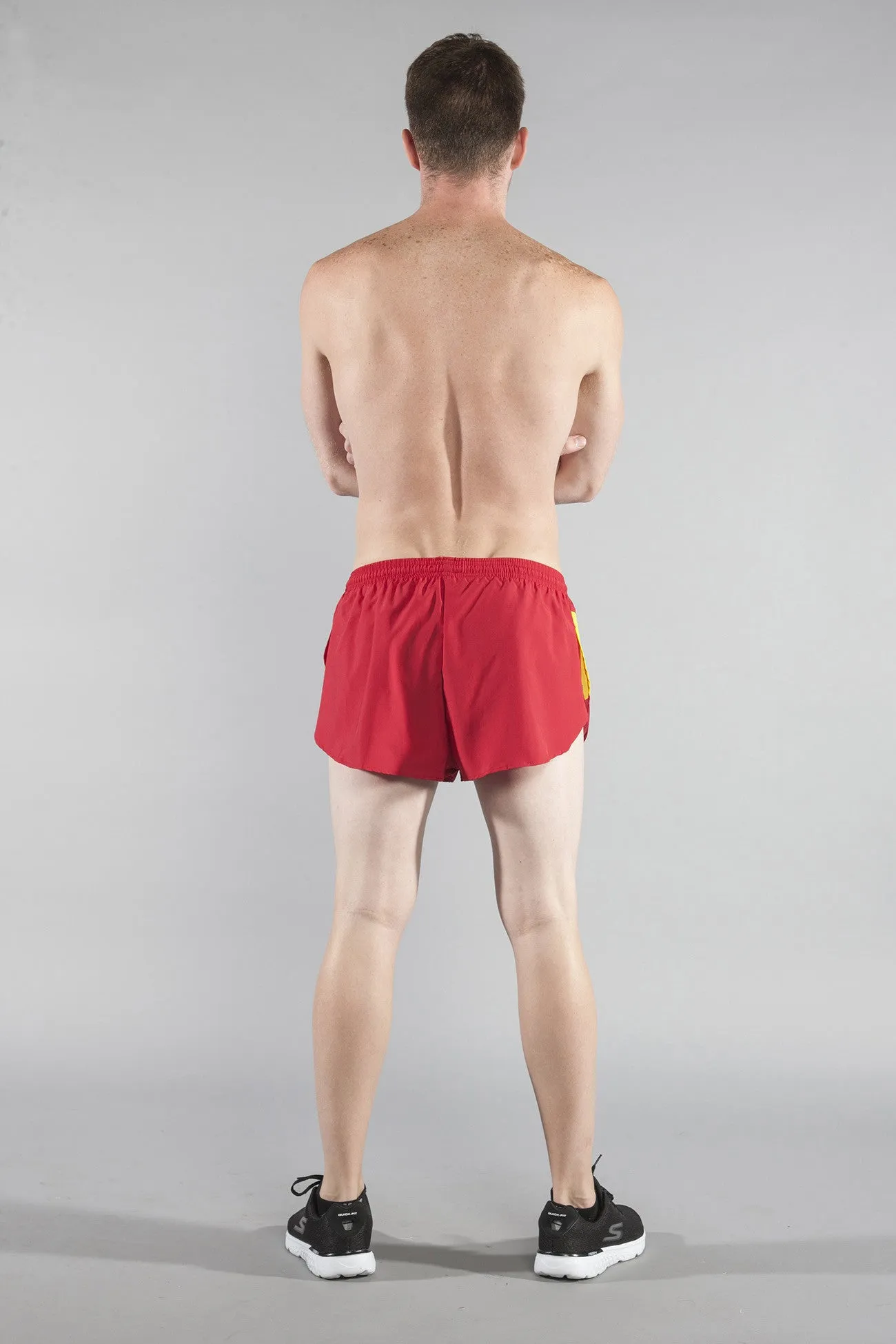 Men's Flag 1" Elite Split Shorts [S-T] - Spain