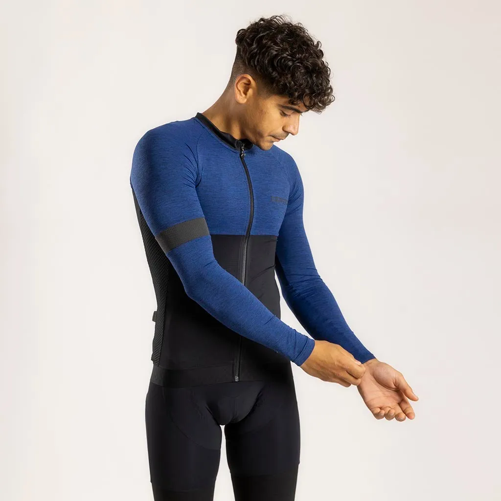 Men's Opera Long Sleeve Jersey (Navy)