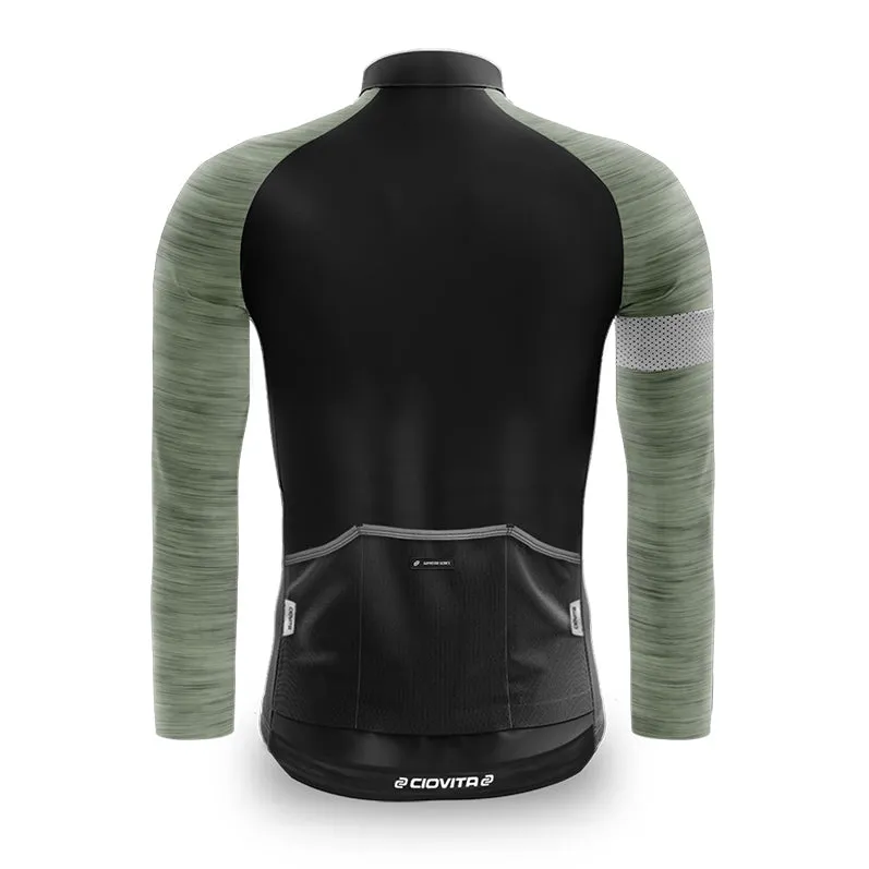 Men's Opera Long Sleeve Jersey (Olive)