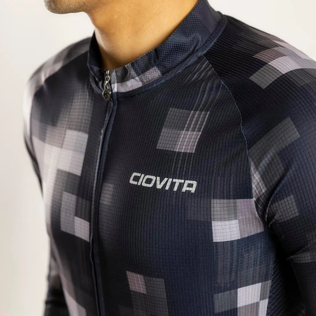 Men's Pixel Long Sleeve Sport Fit Jersey