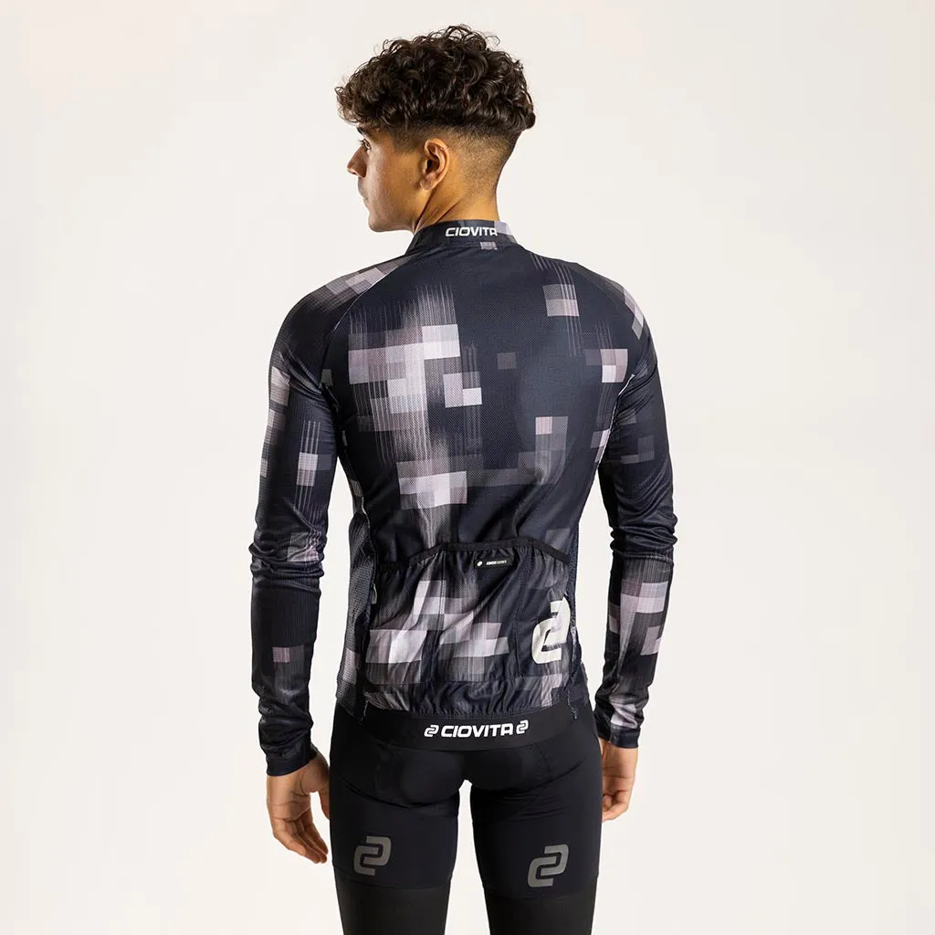 Men's Pixel Long Sleeve Sport Fit Jersey