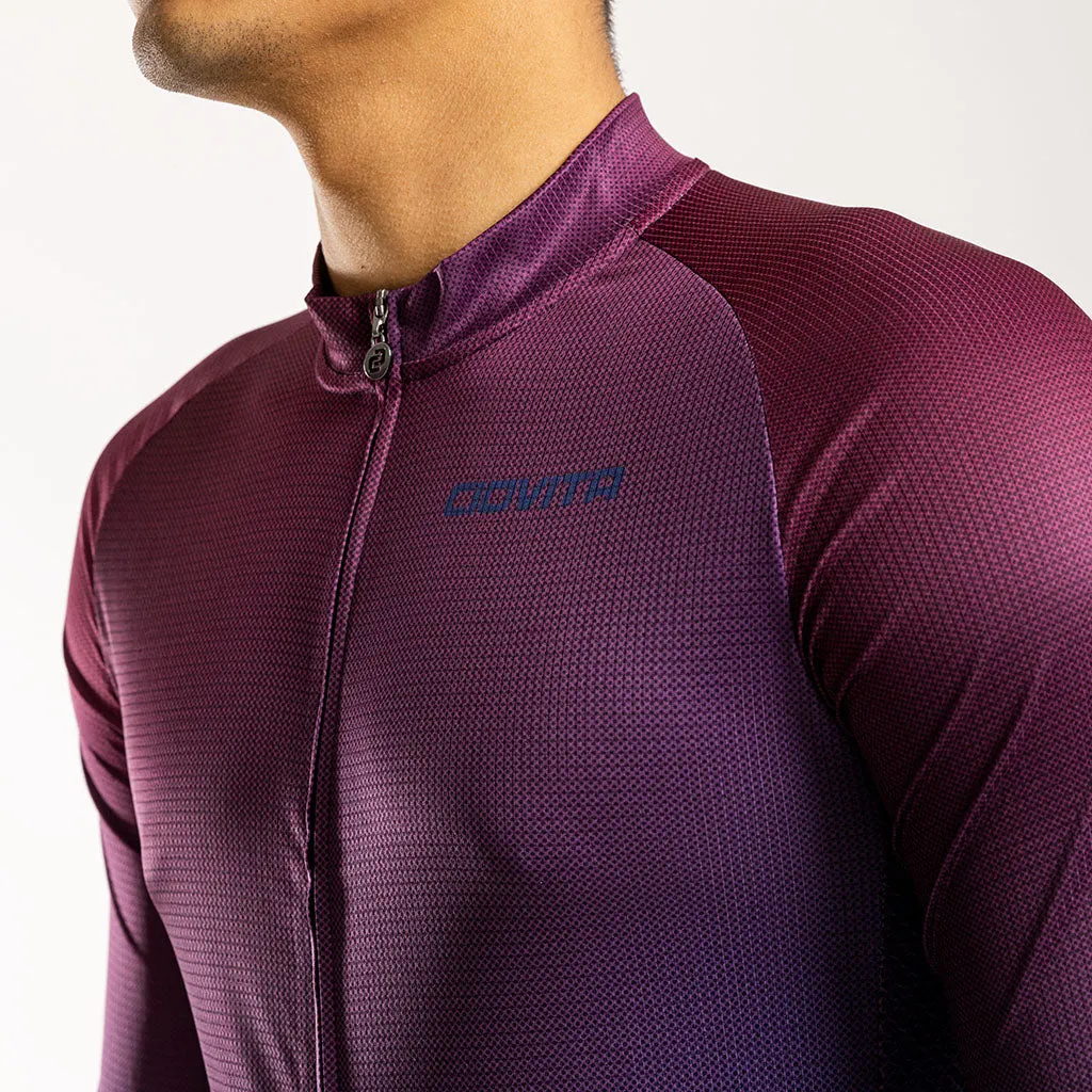 Men's Punto Long Sleeve Sport Fit Jersey (Rhubarb)