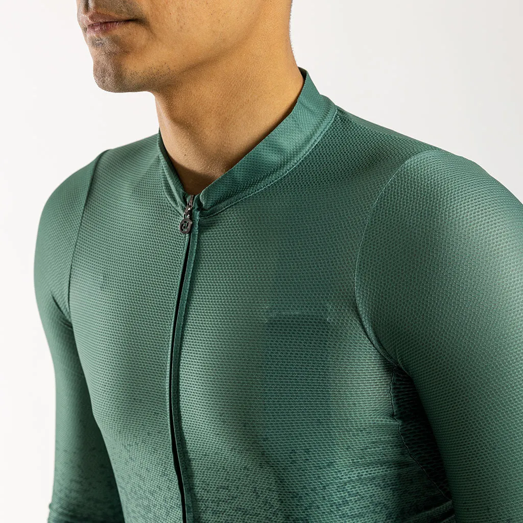 Men's Sereno Long Sleeve Flyweight Jersey (Forest)