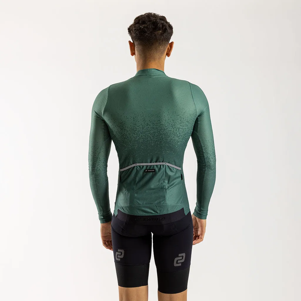 Men's Sereno Long Sleeve Flyweight Jersey (Forest)