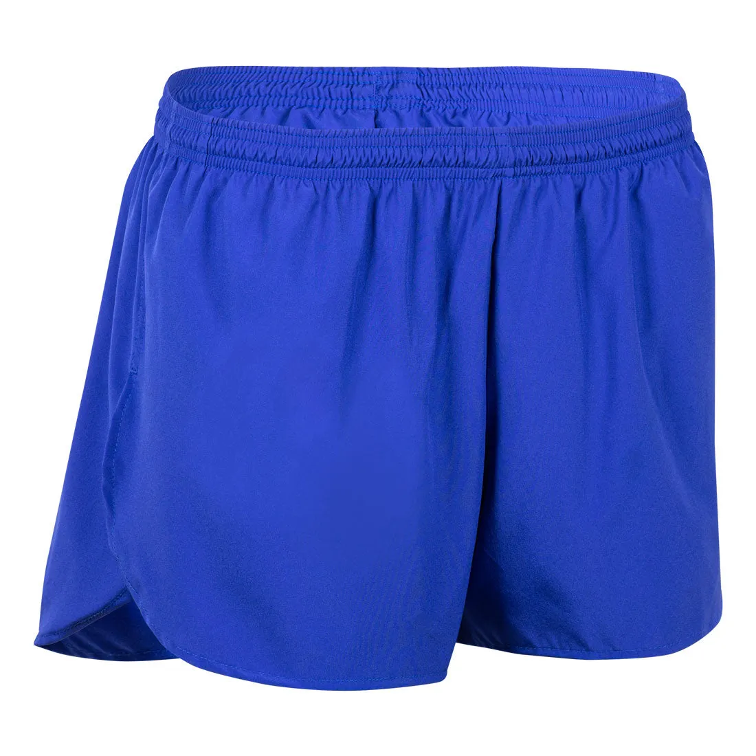 Men's Solid 3" Half Split Trainer Shorts - Royal