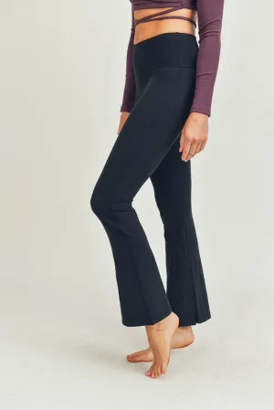 Mono B High-Waisted Flare Leggings for Yoga