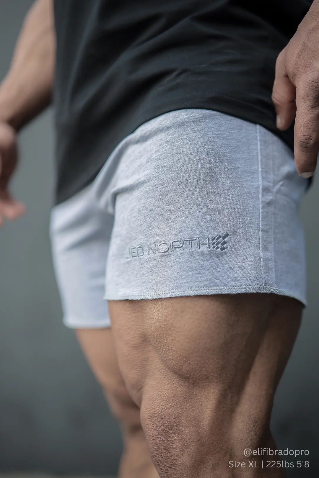 Motion 5'' Varsity Sweat Shorts - Gray