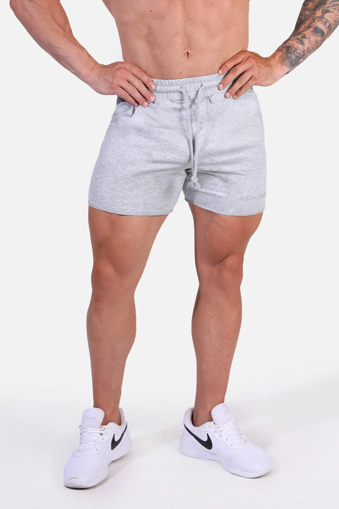 Motion 5'' Varsity Sweat Shorts - Gray