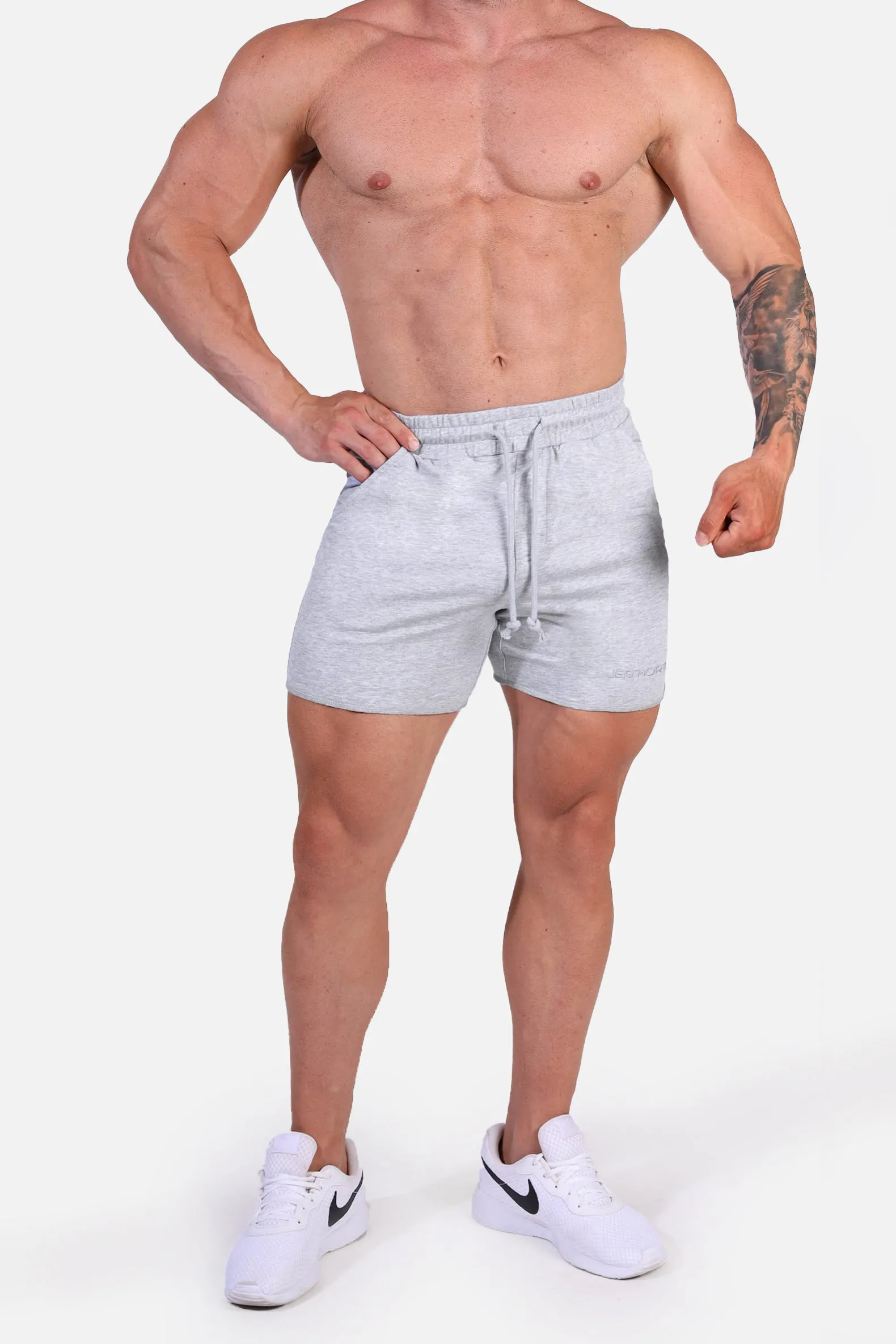 Motion 5'' Varsity Sweat Shorts - Gray