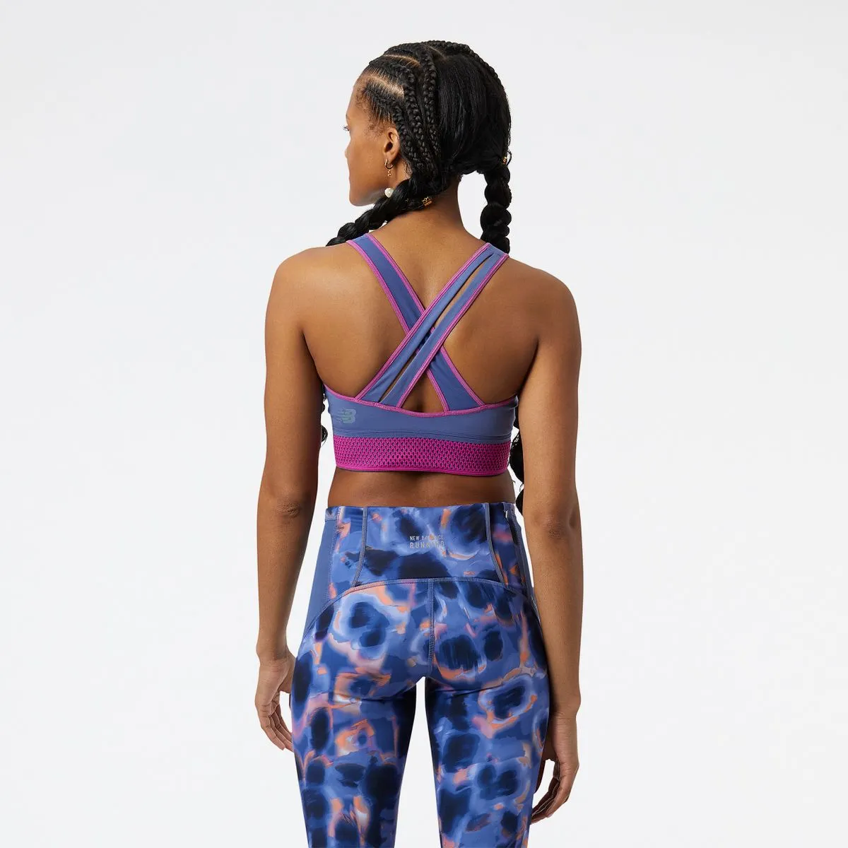 New Balance | Q SPEED Shape Shield Crop Bra | Women's | Night Sky