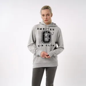 Omnitau Women's Run Club Slim Fit Hoodie - Heather Grey