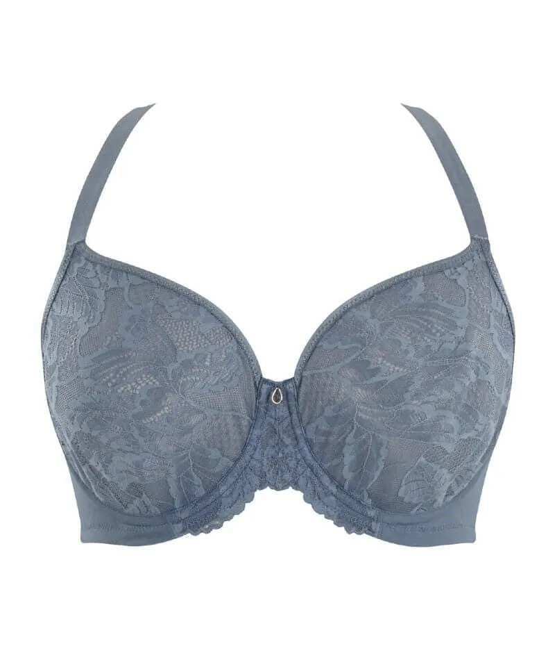 Panache Radiance Moulded Full Cup Underwire Bra - Steel Blue