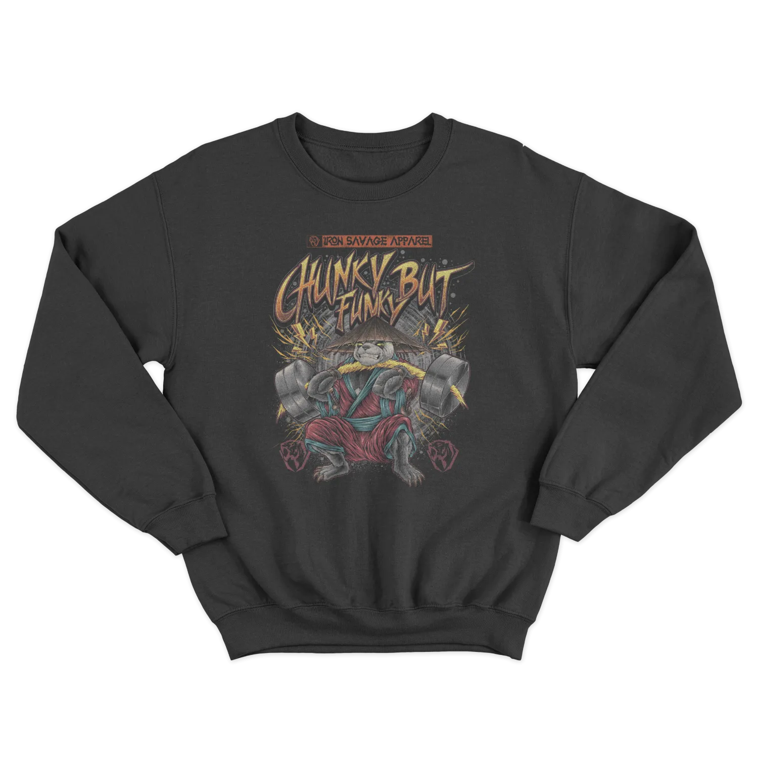 Panda V4: Chunky but Funky Crewneck Sweatshirt