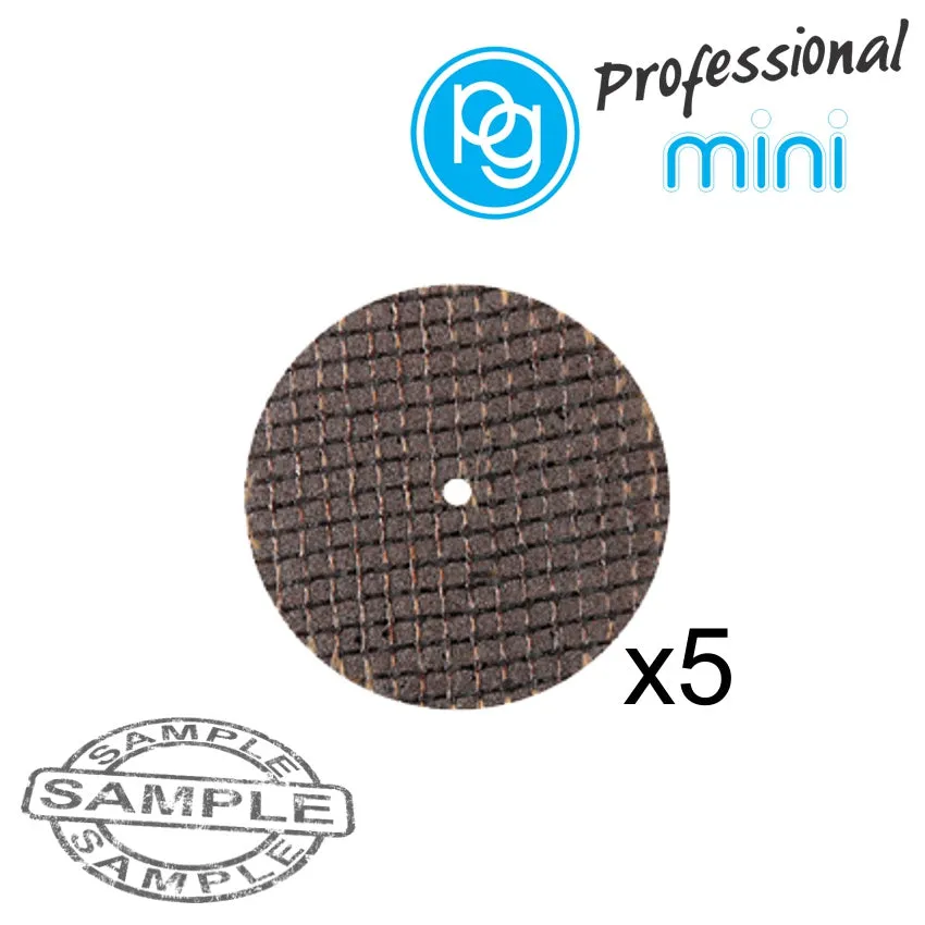 PG REINFORCED CUT OFF DISCS 40X1MM.5PCS M5050