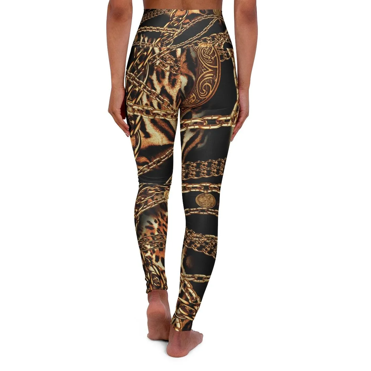 Printed Chain Leggings - Made in USA