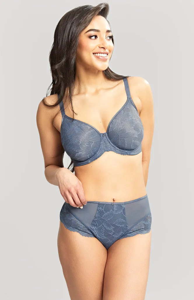 Radiance Non Padded Bra In Steel Blue - Panache