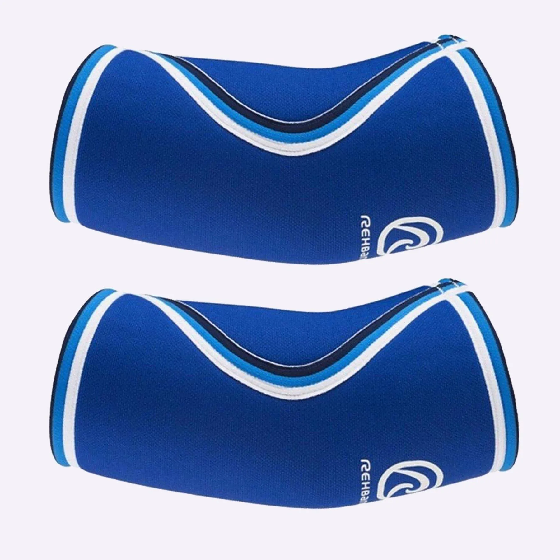 Rehband RX Original Elbow Sleeve - 5mm - Blue - PAIR