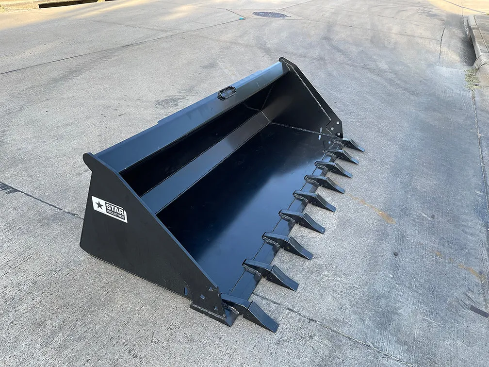 STAR extreme duty skid steer buckets