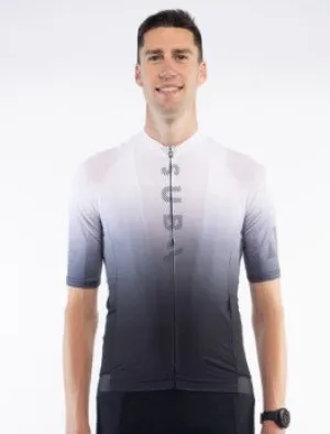 Sub 4 Men's Brevett Pro Euro Summer Jersey - Black White Fade