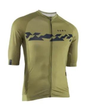 Sub 4 Men's Brevett Pro Euro Summer Jersey - Olive Green