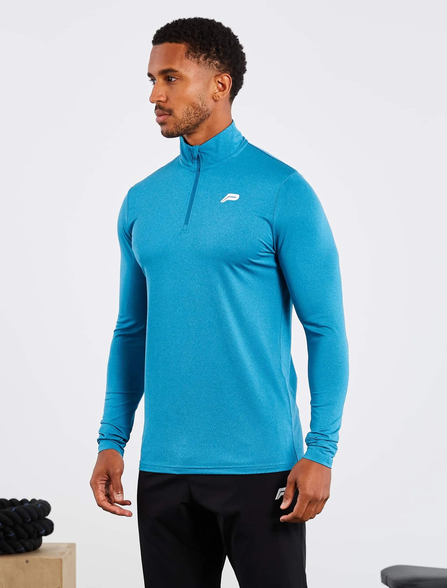 Training 1/4 Zip - Blue