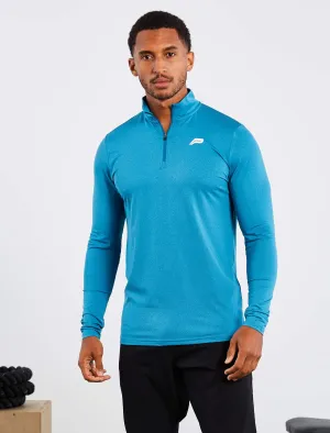 Training 1/4 Zip - Blue