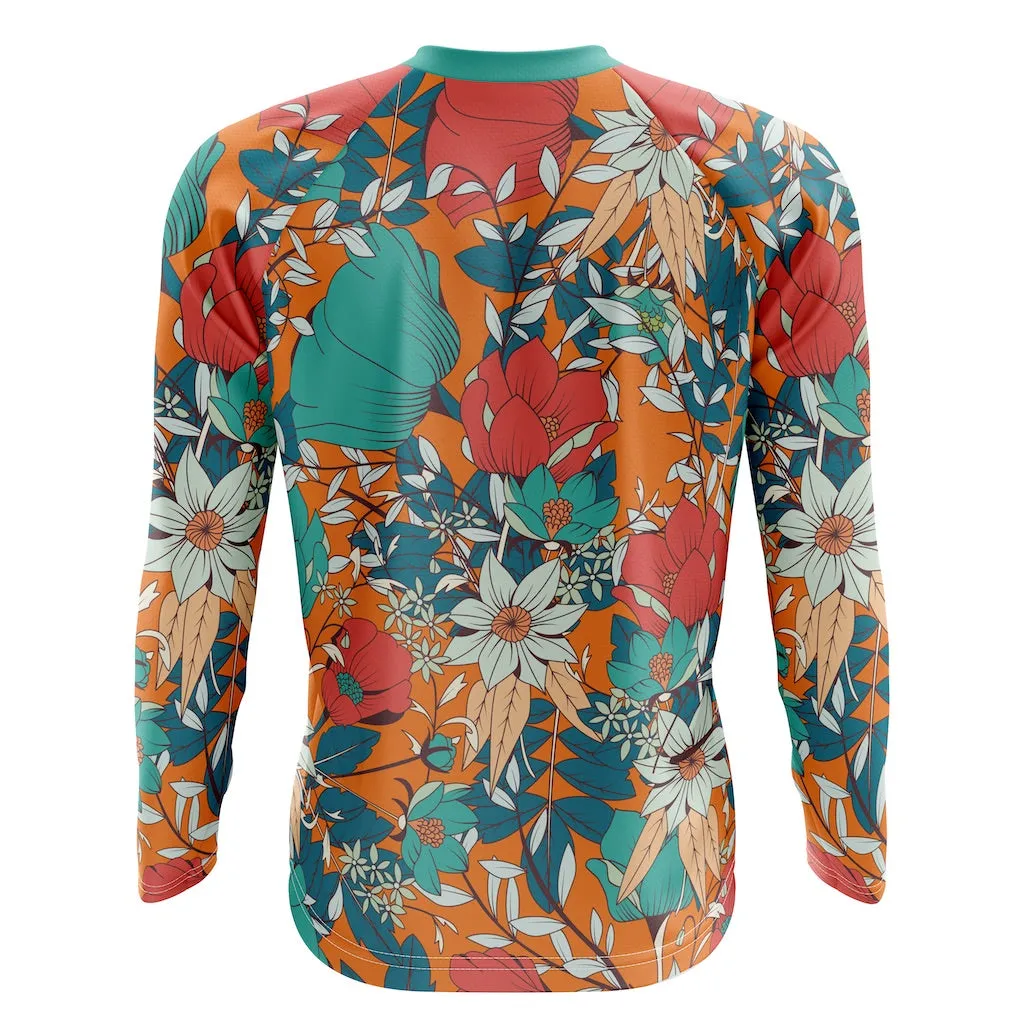 Tropical Fusion | Long Sleeve MTB Cycling Jersey