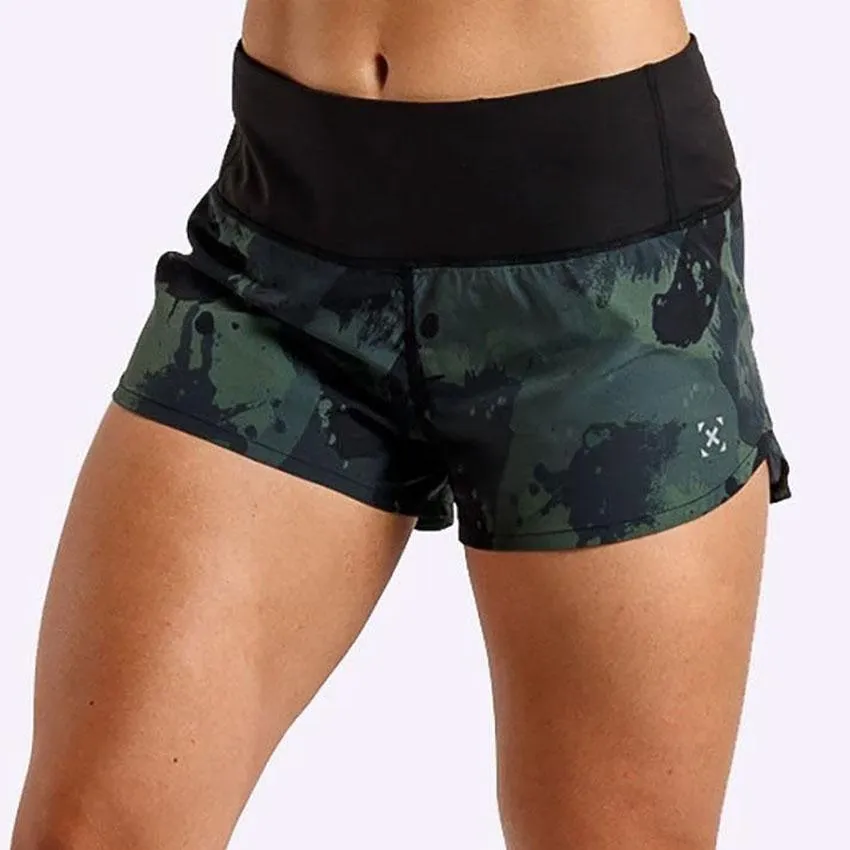 TWL - Women's Motion Shorts - FRONTIER/BLACK