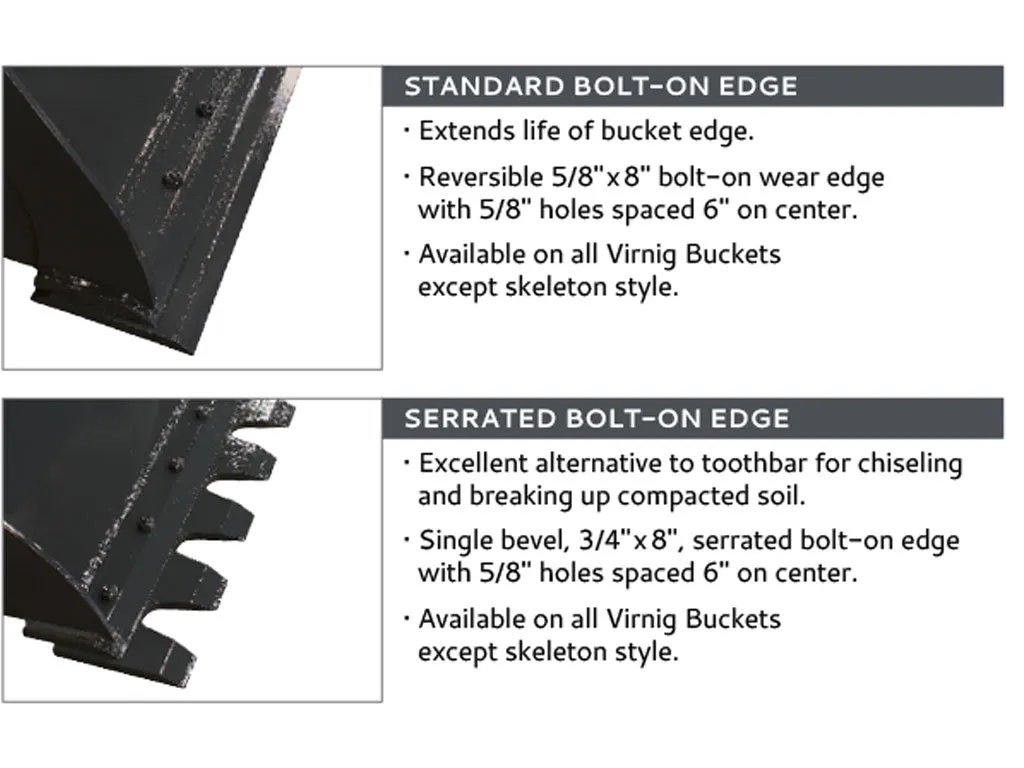 Virnig V50 Snow / Light Material Bucket (SSL)(CTL)