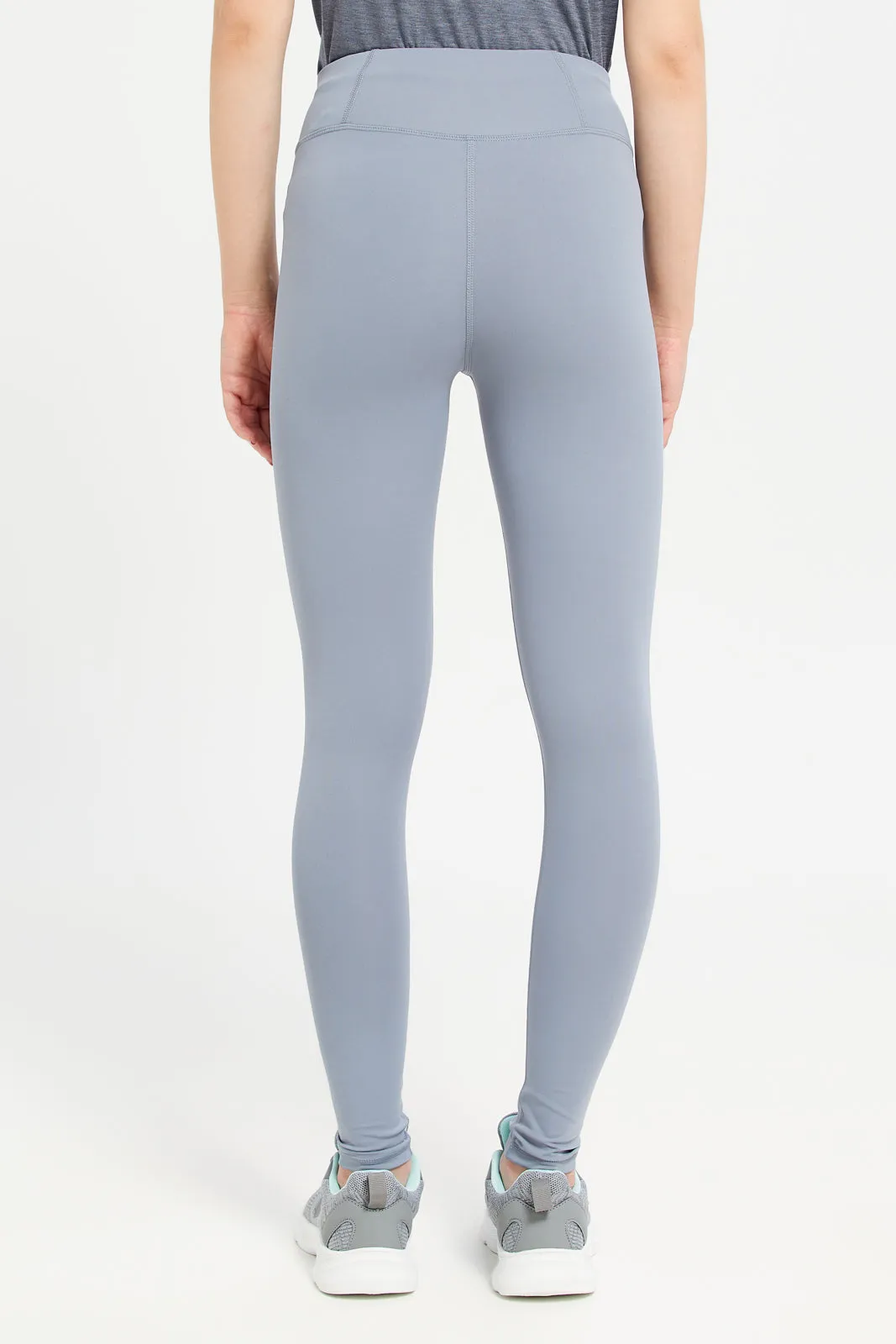 Women Grey Performance Active Pants