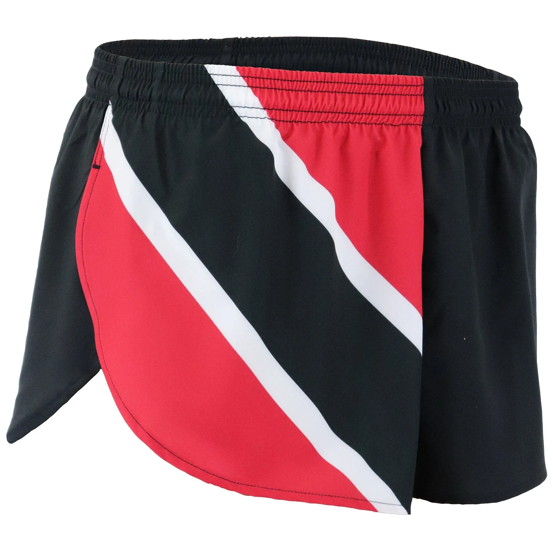 Women's 1" Elite Split Flag Shorts [N-Z] - Trinidad & Tobago