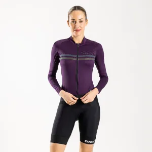 Women's Faro Long Sleeve Jersey (Plum)